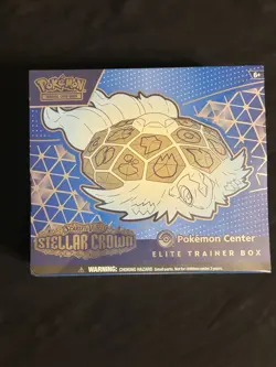 Pokemon TCG: Stellar Crown Pokemon Center Exclusive Elite Trainer Box ETB SEALED - Image 1