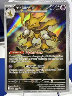 Alakazam #9 | Black Star Promo | Pokemon MEGA EVOLUTIONS NM - Image 1