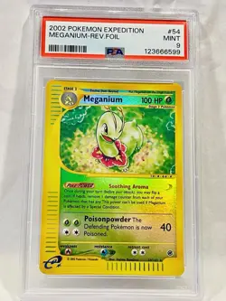 2002 Pokemon Expedition Megan um Reverse Foil 54/165 PSA 9 - Image 1