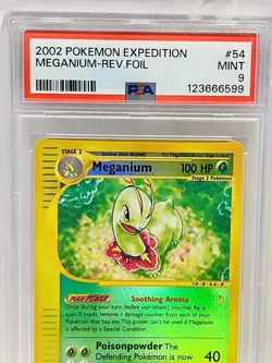 2002 Pokemon Expedition Megan um Reverse Foil 54/165 PSA 9 - Image 2