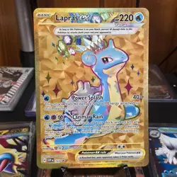 Lapras ex - 164 - Scarlet & Violet Promo - Pokemon TCG - NM - Gold - HOLO - Image 1