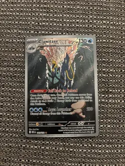 Pokemon TCG Mega Evolution Clawitzer Illustration Rare 141/132 - Image 1