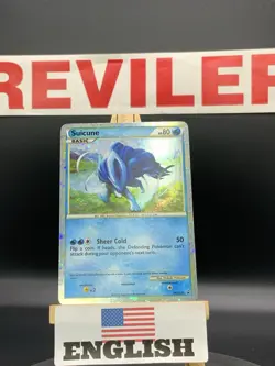 Pokemon Suicune HGSS21 Cosmo Holo Promo Pokemon TCG Black Star Promo - HP - Image 1
