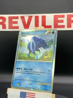 Pokemon Suicune HGSS21 Cosmo Holo Promo Pokemon TCG Black Star Promo - HP - Image 3