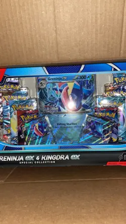 (Lot Of 3) Pokemon Snorlax Ex,Blissey Ex+Greninja, Kingdra Ex Special Collection - Image 3
