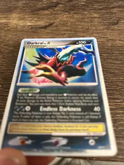 Pokemon TCG Darkrai LV.X DP19 Ultra Rare Diamond & Pearl Promo - Image 2