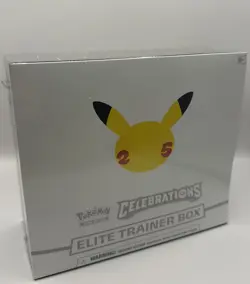 Pokemon TCG: Celebrations Elite Trainer Box ETB 25th Anniversary: New/ Sealed - Image 1