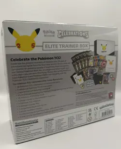 Pokemon TCG: Celebrations Elite Trainer Box ETB 25th Anniversary: New/ Sealed - Image 2