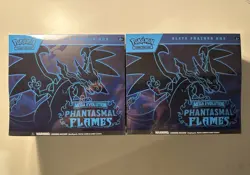 Pokemon TCG Phantasmal Flames ETB Elite Trainer Box X2 - New Sealed - Image 1