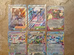 Pokemon TCG Ultra Rare Lot ×9 EX, Full Art Trainer, A-Spec - Image 2