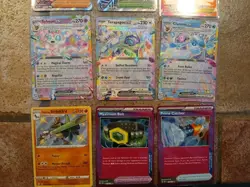 Pokemon TCG Ultra Rare Lot ×9 EX, Full Art Trainer, A-Spec - Image 3