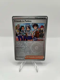 Pokemon TCG Friends in Paldea Professor Program Stamp 109/131 - LP - Image 1