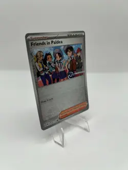 Pokemon TCG Friends in Paldea Professor Program Stamp 109/131 - LP - Image 3