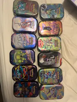 Lot Of Empty Pokemon Mini tins! - Image 2