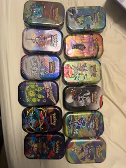 Lot Of Empty Pokemon Mini tins! - Image 3