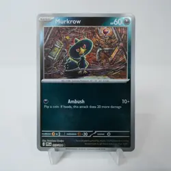 Murkrow 057/094 Common Reverse Holo - Pokemon TCG Phantasmal Flames - NM - Image 1