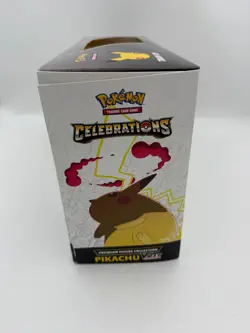 Pokemon Celebrations Premium Figure Collection Pikachu VMAX New Factory Sealed - Image 4