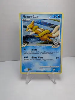 Floatzel 4/111 Holo Rare Pokemon 2009 Rising Rivals LP/NM - Image 1