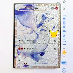 Reshiram Celebrations Classic Collection 25th Anniversary 113/114 Pokemon 2021 - Image 1