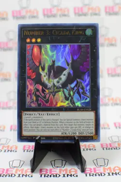 Number 3: Cicada King BLAR-EN028 Battles of Legend: Armageddon 1st Edition - Image 1