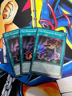 The Monarchs Revolt x3 - DUAD-EN062 - 1st Edition - Super Rare - NM - Yugioh - Image 1