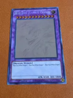 NM Blue-Eyes Ultimate Dragon Ghost Rare GFP2-EN181 Yugioh 1st Edition - Image 1