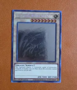 NM Blue-Eyes White Dragon Ghost Rare GFP2-EN175 Yugi oh 1st Edition - Image 2