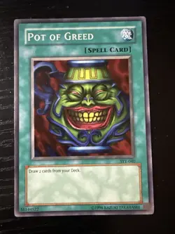 Pot of Greed - Starter Deck: Yugi Evolution - SYE-040 - Lightly Played - Image 1