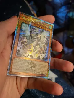 Yugioh Tempest, Dragon Ruler of Storms RA03-EN011 1st Quarter Century Secret - Image 2