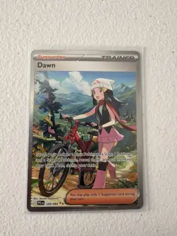 Dawn SIR 2025 Pokemon Phantasmal Flames English Card Full Art 129/094 - Image 1
