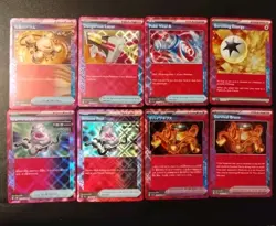 Lot of 8 ACE SPEC Pokemon TCG Pink Trainer Cards Collection Rare NM/MT - Image 1