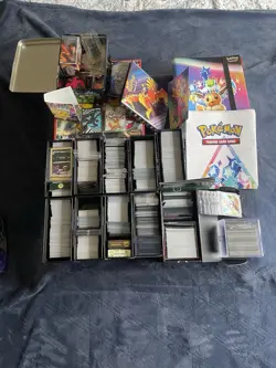 Pokemon Mega Lot 4500+ cards Holo's Reverse Holo Promo Rare Common Memorabilia - Image 1