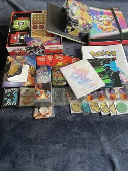 Pokemon Mega Lot 4500+ cards Holo's Reverse Holo Promo Rare Common Memorabilia - Image 2
