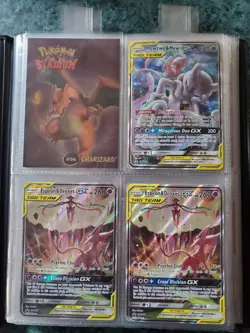 Pokemon Vintage Modern Collection Lot Binder 56 Cards Charizard XY Tag Teams - Image 1