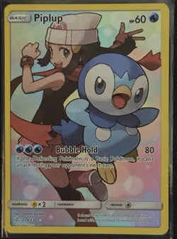 Pokemon TCG • 3x Card LOT • Blastoise & Piplup GX Tag Team • MP - HP - Image 2