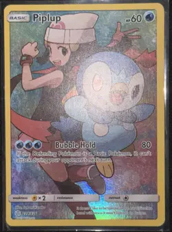 Pokemon TCG • 3x Card LOT • Blastoise & Piplup GX Tag Team • MP - HP - Image 3