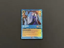 Disney Lorcana TCG The Queen Mirror Seeker Glimmer Foil Promo Costco 12/P3 Card - Image 1