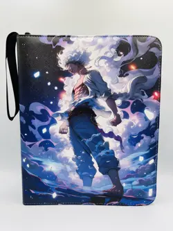 One Piece Monkey D. Luffy Gear 5 Trading Card Binder for Anime & TCG Cards (900) - Image 1