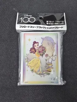TCG Bushiroad Standard Card Sleeve Collection Disney 100 Belle 75pcs - Image 1