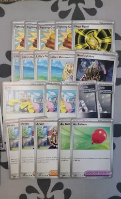 Mega Lucario Ex & Lunatone - Pokemon TCG - Tournament Ready 60 Card Deck - Image 3
