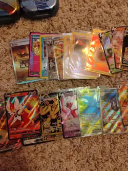 POKEMON CARD COLLECTION Assorted bulk, EX, V, VMAX, RARE, ALT ART,ENERGY,TRAINER - Image 4