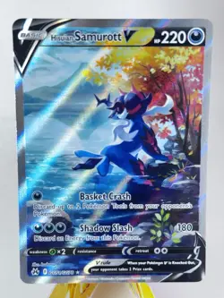 Hisuian Samurott V - GG51/GG70 - Pokemon Crown Zenith Galarian Gallery Card NM - Image 1