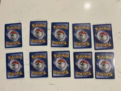 Lot of 10 Vintage Pokemon Black Star Promo Cards Near Mint/ Light Play Lot #27 - Image 2