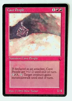 Cave People - The Dark Regular Card - Image 1