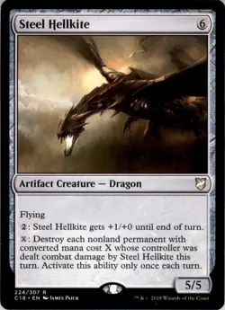 Steel Hellkite Commander 2018 (C18), Rare, English - Image 1