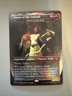 Sisters of the Undead (Borderless, Foil) 343 VOW EN NM MTG - Image 1