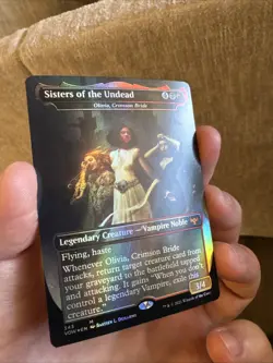 Sisters of the Undead (Borderless, Foil) 343 VOW EN NM MTG - Image 3