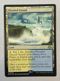 MTG - Flooded Strand - NM - Modern Horizons 3 - Image 1