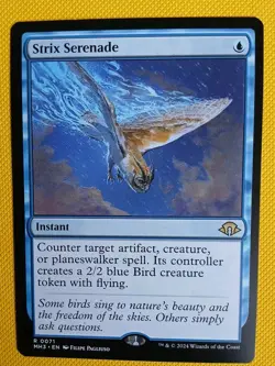 Strix Serenade R MTG Modern Horizons 3 M/NM, EnglishFinal Fantasy - Image 1