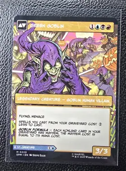 MTG - SPM - Norman Osborn/Green Goblin (Borderless) #0220 - Near Mint Regular - Image 2